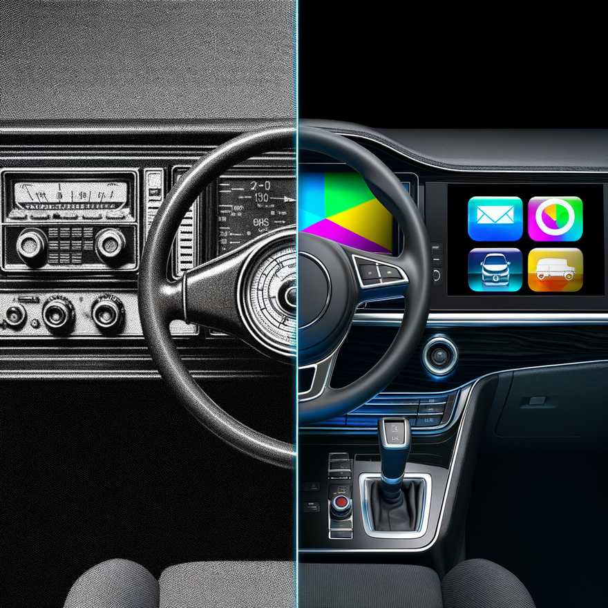 The Evolution of In-Car Technology: From Basic Radios to Rolling Computers